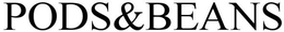 PODS&BEANS trademark