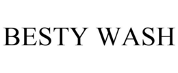 BESTY WASH trademark