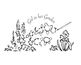 GIRL IN HER GARDEN trademark