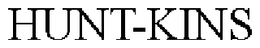 HUNT-KINS trademark