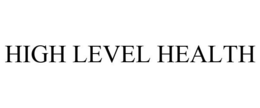 HIGH LEVEL HEALTH trademark