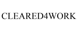 CLEARED4WORK trademark