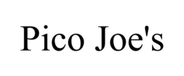 PICO JOE'S trademark