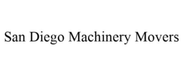 SAN DIEGO MACHINERY MOVERS trademark