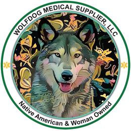 WOLFDOG MEDICAL SUPPLIER, LLC NATIVE AMERICAN & WOMAN OWNED trademark