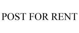 POST FOR RENT trademark