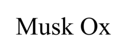 MUSK OX trademark