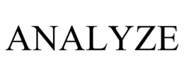 ANALYZE trademark