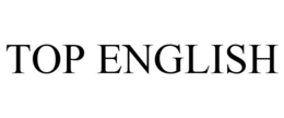 TOP ENGLISH trademark