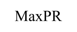 MAXPR trademark