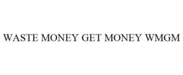 WASTE MONEY GET MONEY WMGM trademark