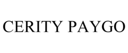 CERITY PAYGO trademark