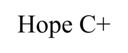 HOPE C+ trademark