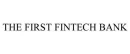THE FIRST FINTECH BANK trademark
