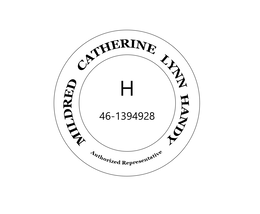 MILDRED CATHERINE LYNN HANDY H 46-1394928 AUTHORIZE REPRESENTATIVE trademark