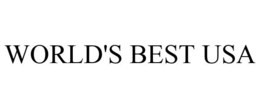 WORLD'S BEST USA trademark