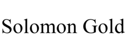 SOLOMON GOLD trademark