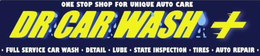 DR CAR WASH ONE STOP SHOP FOR UNIQUE AUTO CARE · FULL SERVICE CAR WASH · DETAIL · LUBE · STATE INSPECTION · TIRES -·AUTO REPAIR trademark
