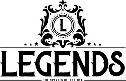 L LEGENDS THE SPIRITS OF THE USA trademark