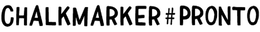 CHALKMARKER#PRONTO trademark