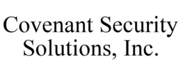 COVENANT SECURITY SOLUTIONS, INC. trademark