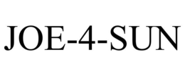JOE-4-SUN trademark