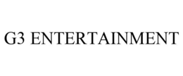 G3 ENTERTAINMENT trademark