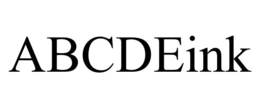 ABCDEINK trademark