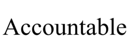 ACCOUNTABLE trademark
