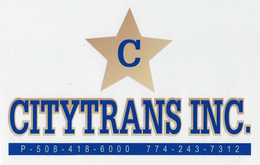 C CITYTRANS. INC P-508 -418-6000 774-243-7312 trademark