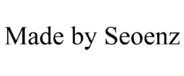 MADE BY SEOENZ trademark