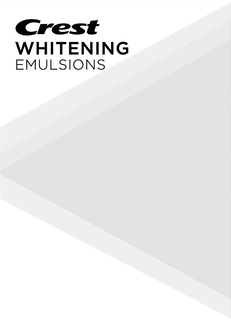 CREST WHITENING EMULSIONS trademark