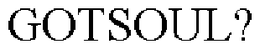 GOTSOUL? trademark