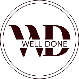 WD WELL DONE trademark