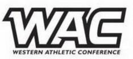 WAC WESTERN ATHLETIC CONFERENCE trademark