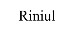 RINIUL trademark