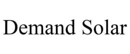 DEMAND SOLAR trademark