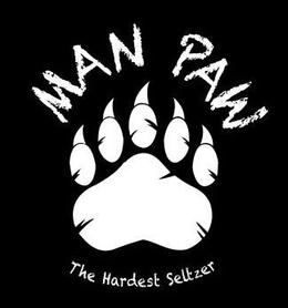 MAN PAW THE HARDEST SELTZER trademark