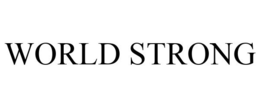 WORLD STRONG trademark