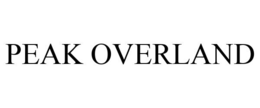 PEAK OVERLAND trademark