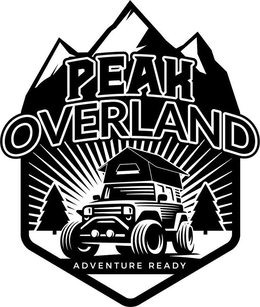 PEAK OVERLAND ADVENTURE READY trademark