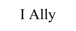 I ALLY trademark