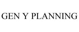 GEN Y PLANNING trademark