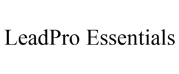 LEADPRO ESSENTIALS trademark