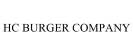 HC BURGER COMPANY trademark