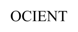 OCIENT trademark