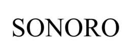 SONORO trademark