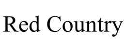 RED COUNTRY trademark