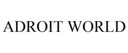 ADROIT WORLD trademark
