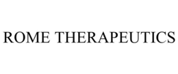 ROME THERAPEUTICS trademark
